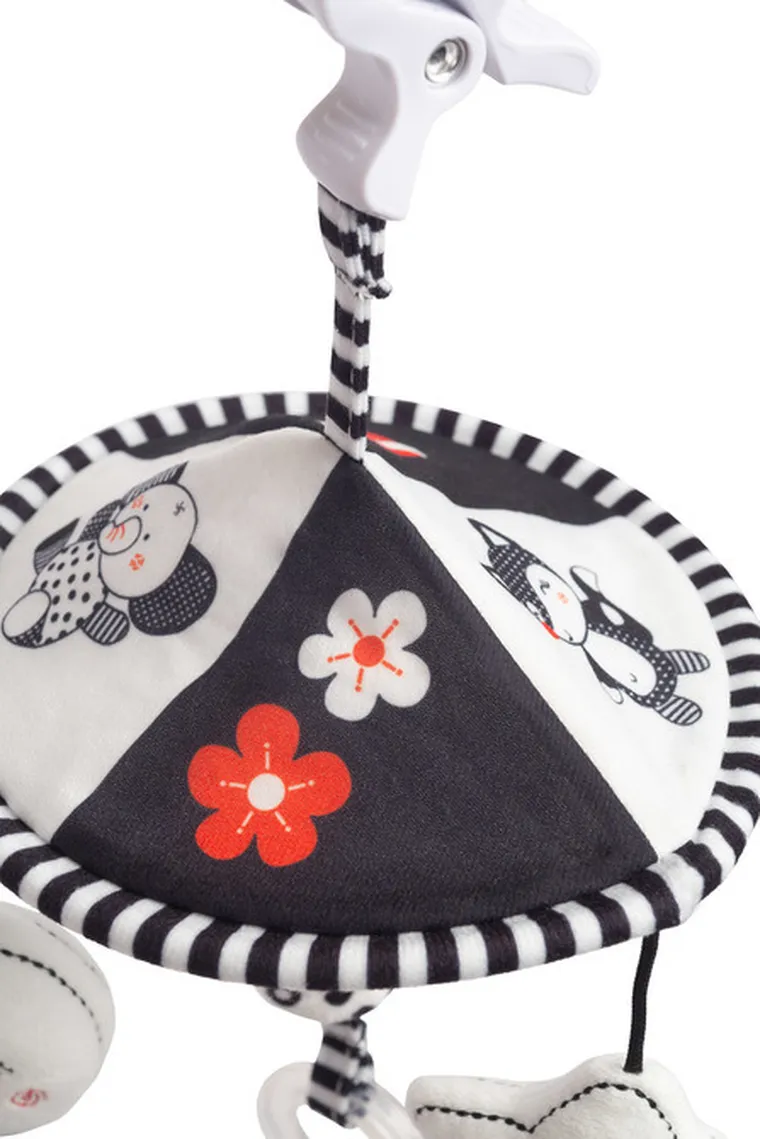 Sensillo, Black&White, karuzela do wózka, gwiazdka