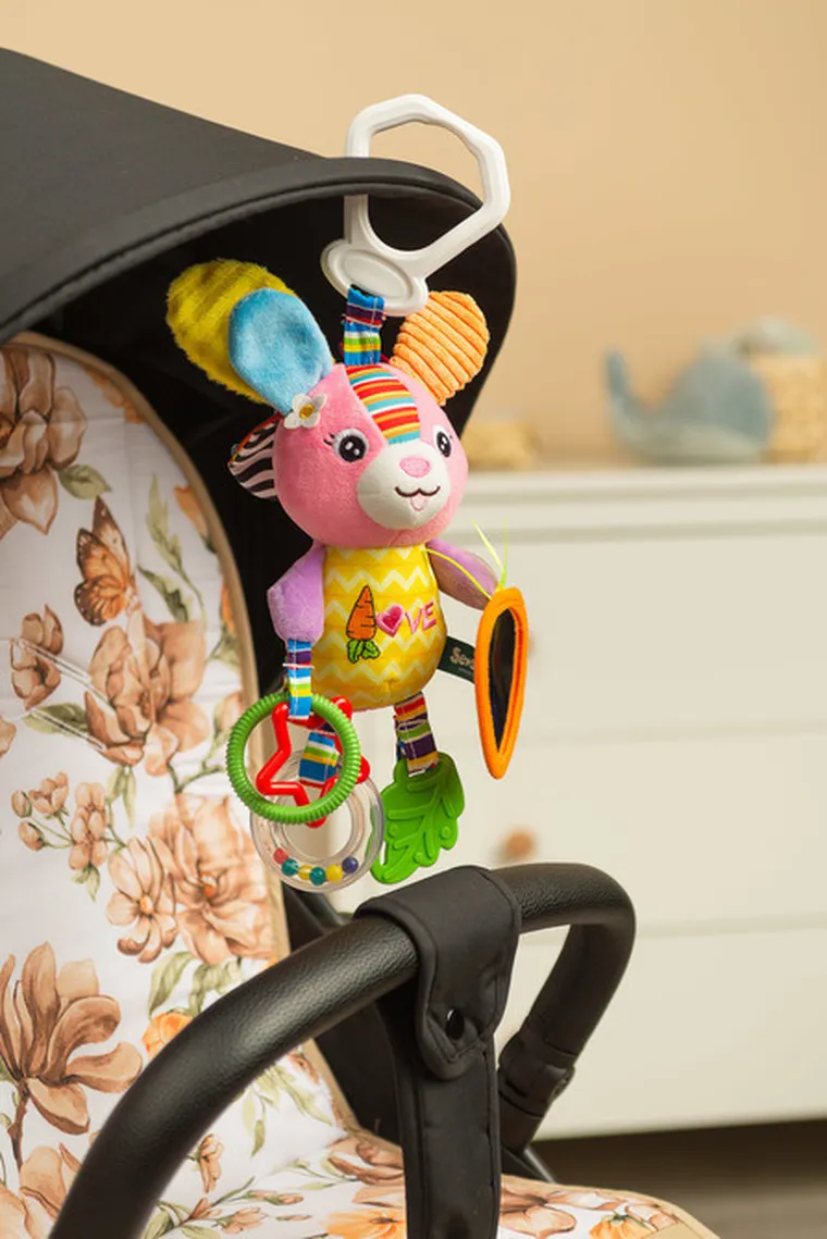 Sensillo, Colorful, grzechotka podróżna, królik