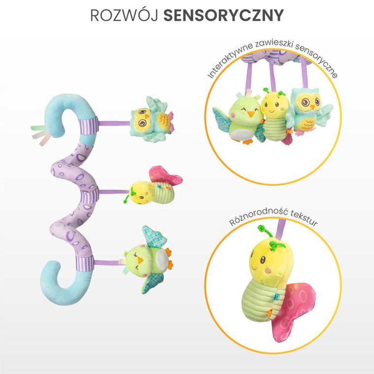 Sensillo, Colorful, sprężynka edukacyjna, syrenka