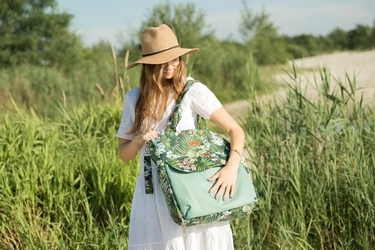 Sensillo, Dżungla, torba do wózka, zielona