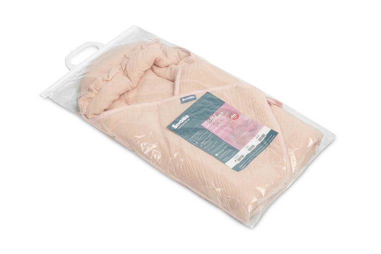 Sensillo, otulacz do fotelika, muślinowy, lukrowy