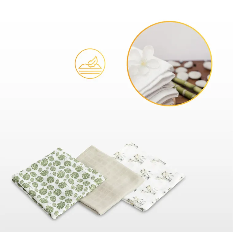 Sensillo, pielucha bambusowa, słonik, 70-80 cm, 3 szt.