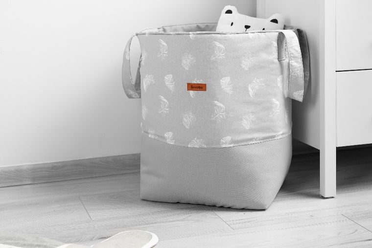 Sensillo, Szopy, kosz na zabawki, Medium, szary