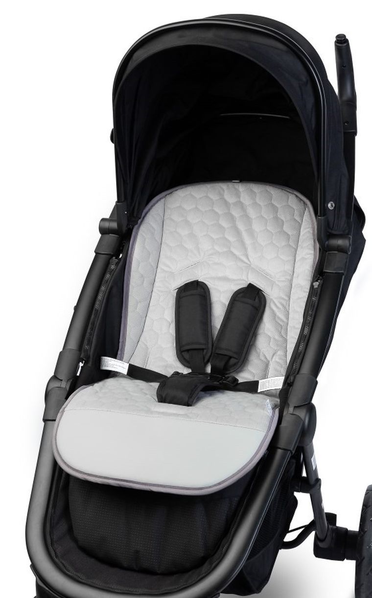 Sensillo, Velvet, Leśna Przygoda, wkładka do wózka, biała