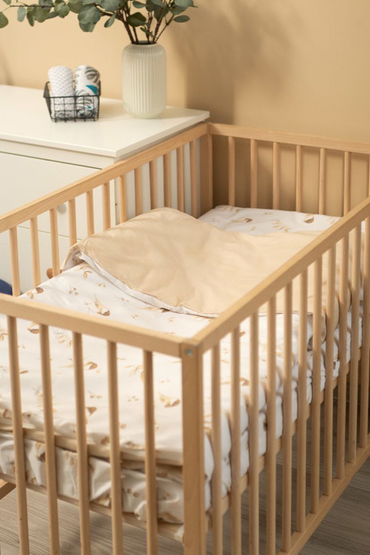 Sensillo, Wróbelek, 2-częściowy komplet pościeli + prześcieradło, 100-135 cm