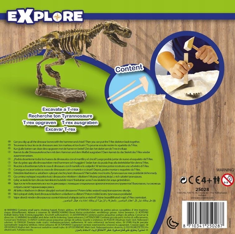 SES Creative, Explore, Mały Archeolog, Wykopaliska T-Rex