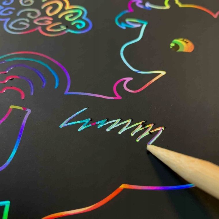 SES Creative, kolorowanka z naklejkami, 3w1, jednorożec