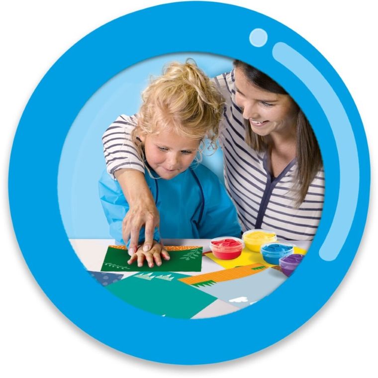 SES Creative, My First, malowanie palcami, zwierzęta