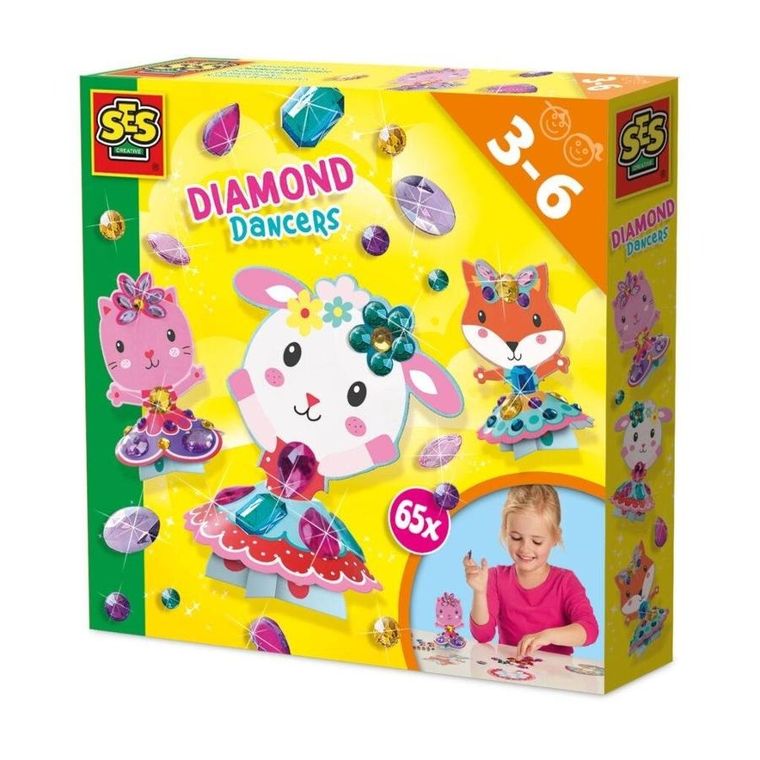 SES Creative, Tancerki, diamentowe ozdabianie obrazków