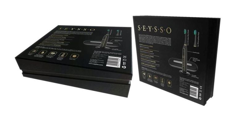 Seysso, Gold Black, szczoteczka soniczna, SGBT10