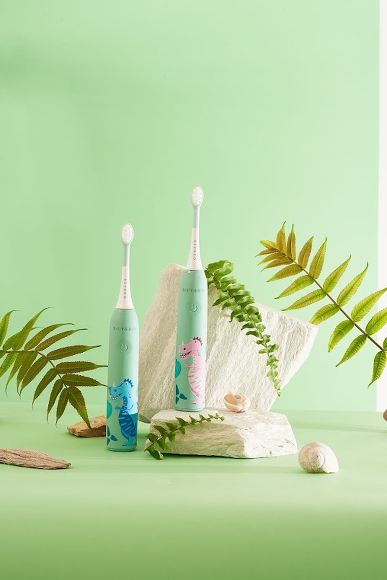 Seysso, Kids, Dinosaur, szczoteczka soniczna, blue, 3l+