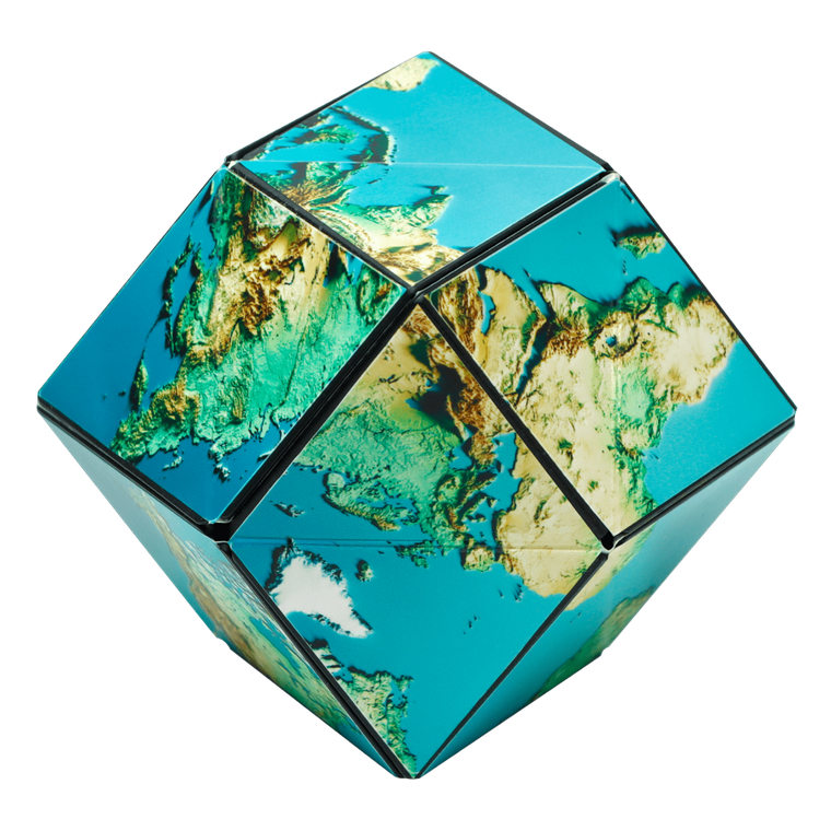 Shashibo, kostka magnetyczna, łamigłówka, Earth