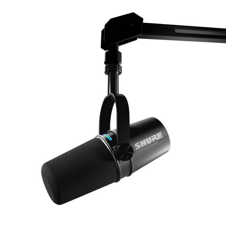 Shure, MV7i, inteligentny mikrofon z interfejsem US