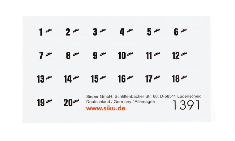 Siku, Czas wolny, pojazdy i akcesoria, zestaw rekreacyjny, 6325