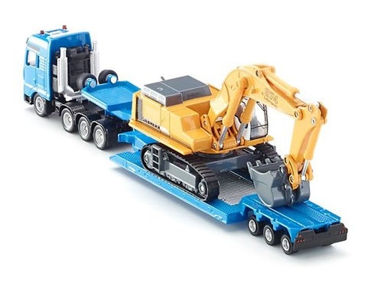 Siku, Laweta z koparką, zestaw pojazdów, 1847