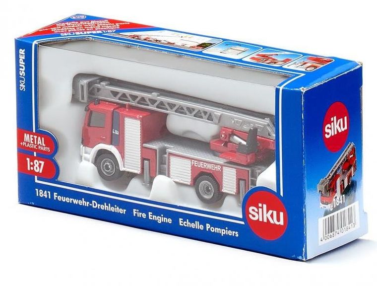 Siku, Wóz strażacki z drabiną, model pojazdu, 1841