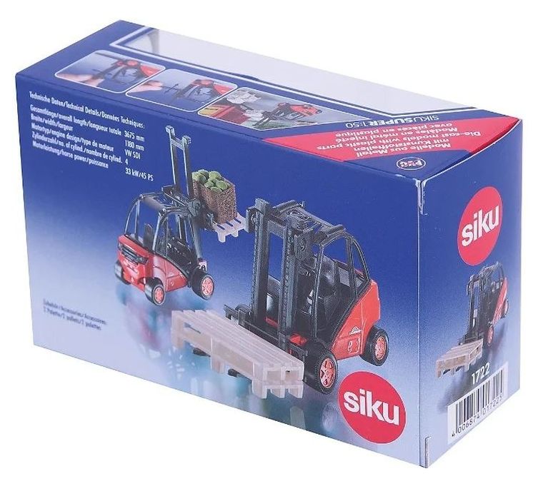 Siku, Wózek widłowy, model pojazdu, 1722