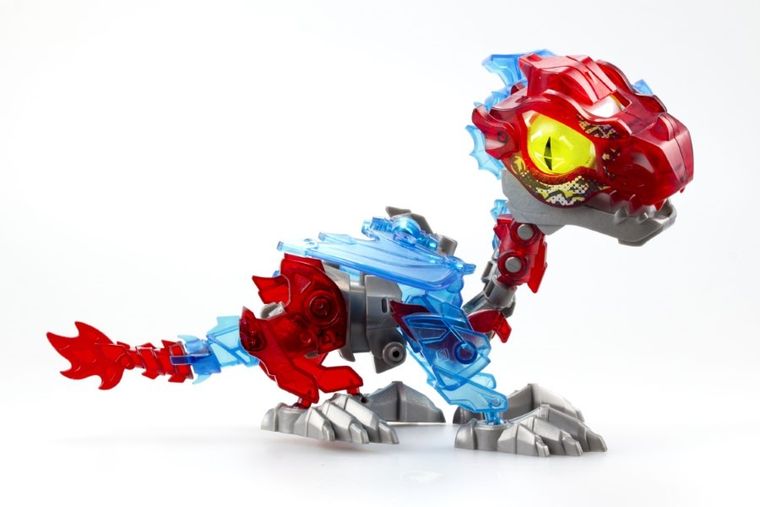 Silverlit, Biopod, Battle Duo, dinozaur do składania w jajku