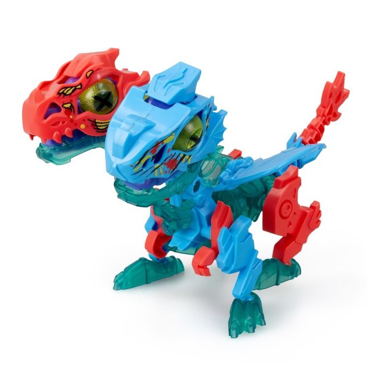 Silverlit, Biopod, Electronic Zombie Duo, dinozaur do składania w kapsule