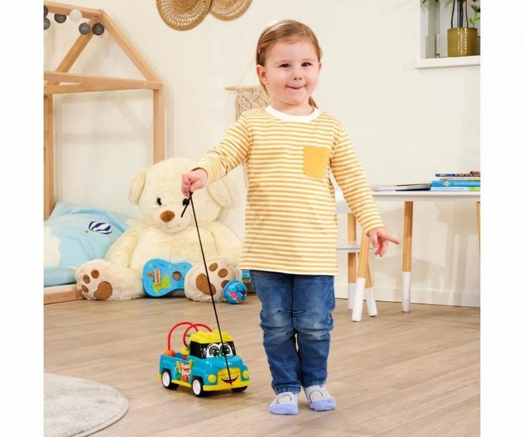 Simba, ABC, owocowy pojazd ze sznureczkiem, 30 cm