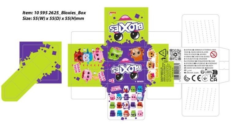 Simba, Bloxies, figurki zwierzątka, 1 szt.