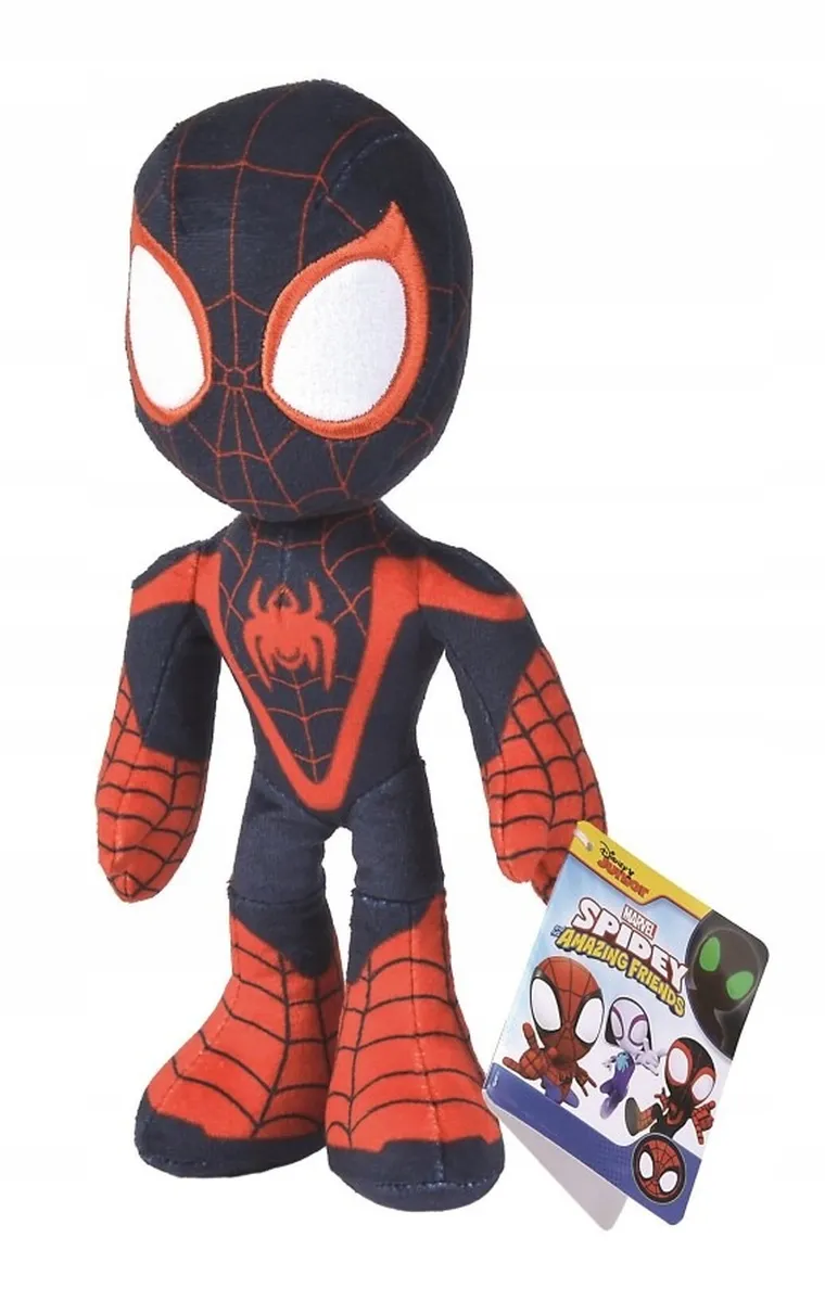Simba, Spidey i super-kumple, maskotka świecąca w ciemności, 25 cm