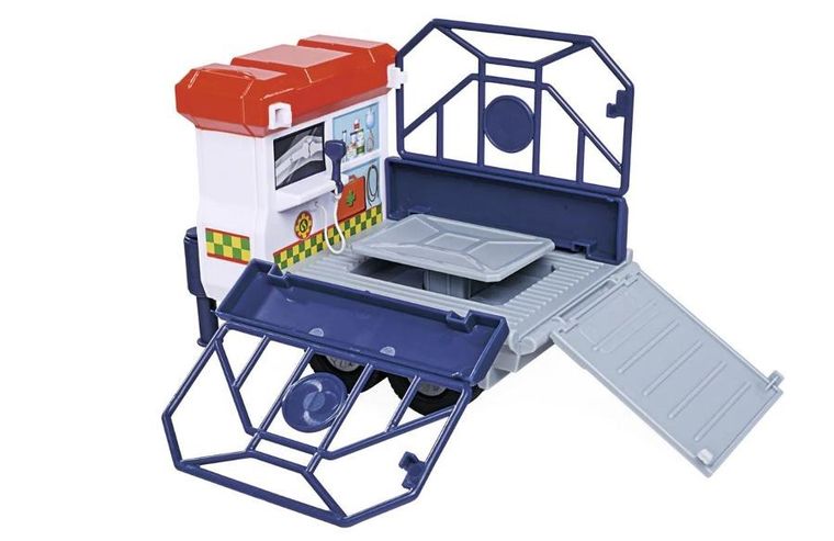 Simba, Strażak Sam, Ratownictwo weterynaryjne, pojazd z przyczepką i figurkami