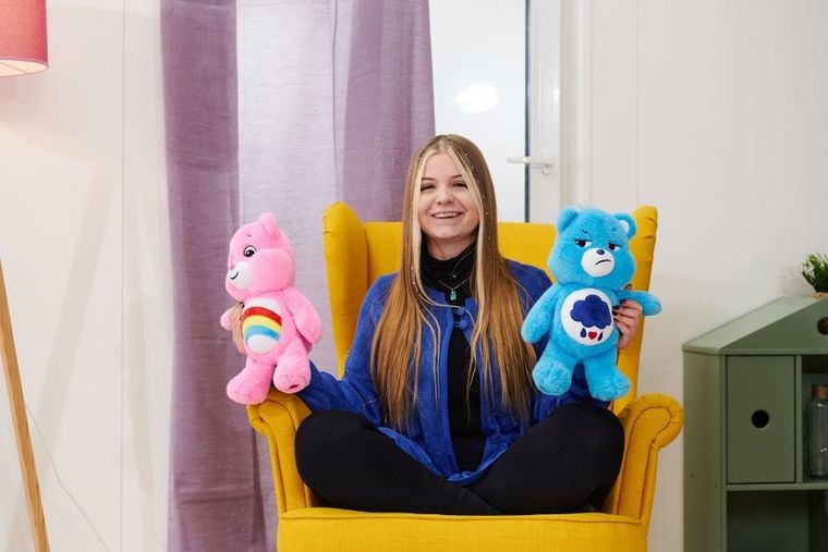 Simba, Troskliwe Misie, Gderek, maskotka w pudełku, 35 cm