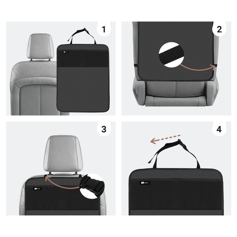 Sipo, mata ochronna na fotel samochodowy