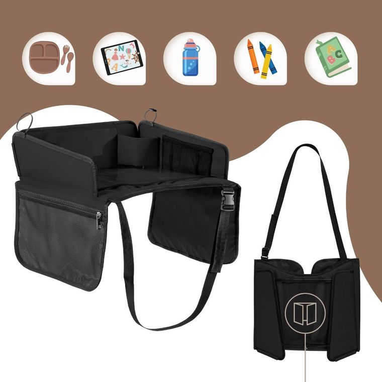 Sipo, stolik podróżny do fotelika samochodowego