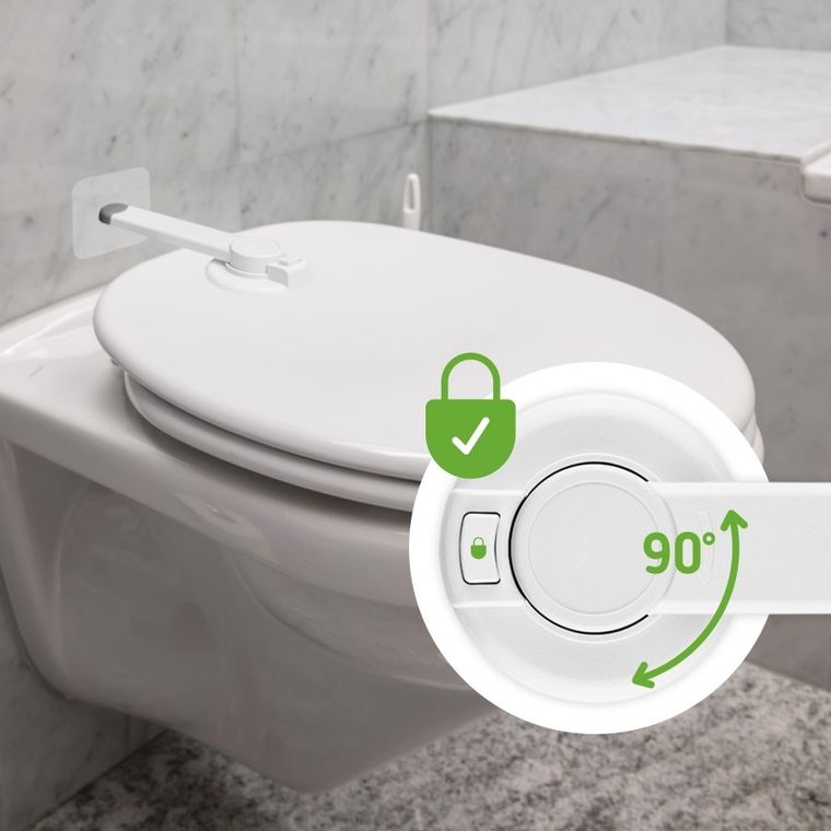 Sipo, zabezpieczenie toalety przed dzieckiem