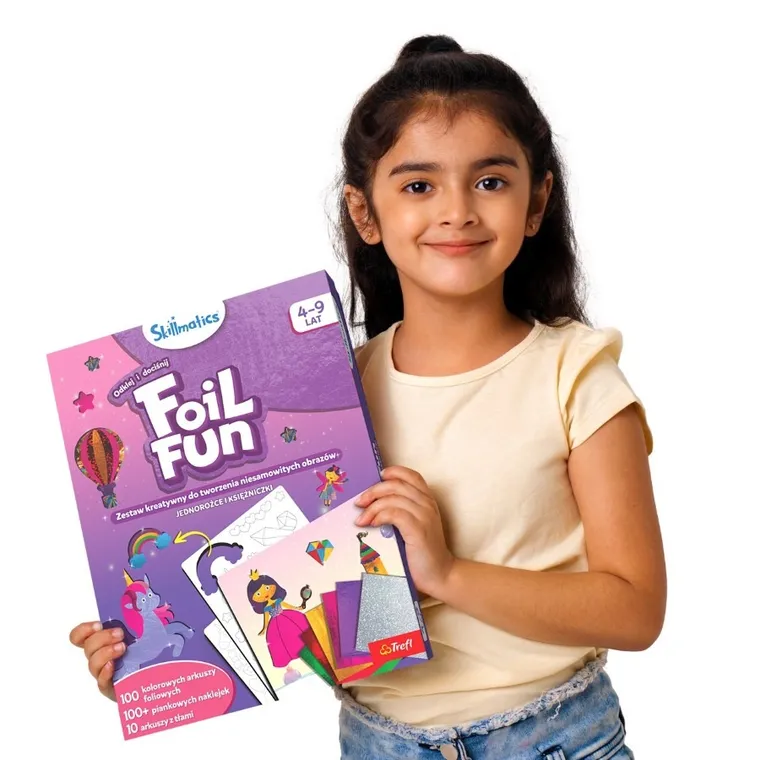 Skillmatics, Foil Fun, Jednorożce i Księżniczki, zestaw artystyczny