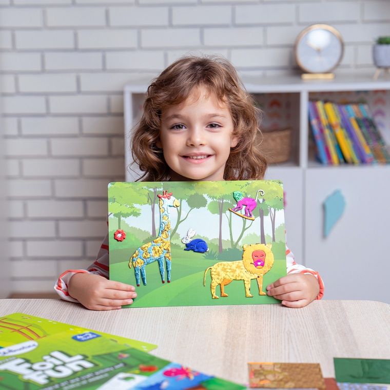 Skillmatics, Foil Fun, Świat Zwierząt, zestaw artystyczny