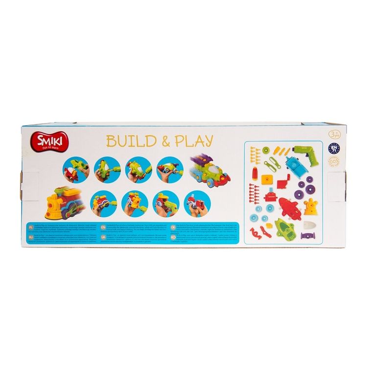 Smiki, Build & Play, pojazdy do złożenia