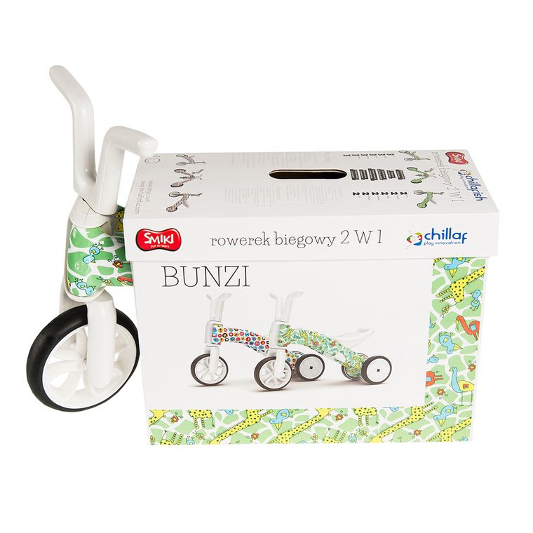 Smiki, Chillafish, rowerek biegowy, zielony