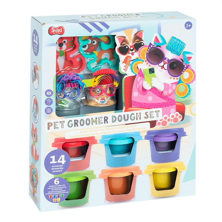 Smiki, Groomer, masa plastyczna, zestaw kreatywny