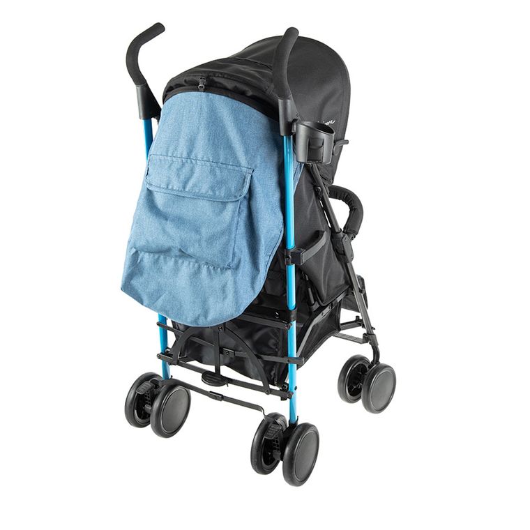 Smiki, Hurricane, wózek spacerowy, niebiesko-czarny