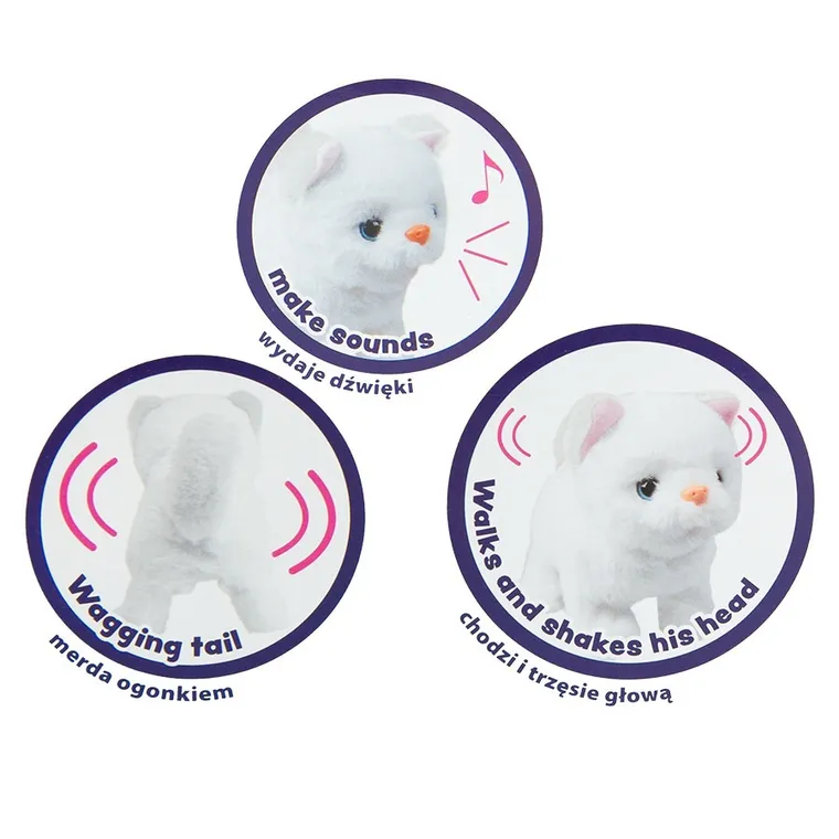 Smiki, Kotek u weterynarza, zestaw z interaktywną maskotką i akcesoriami