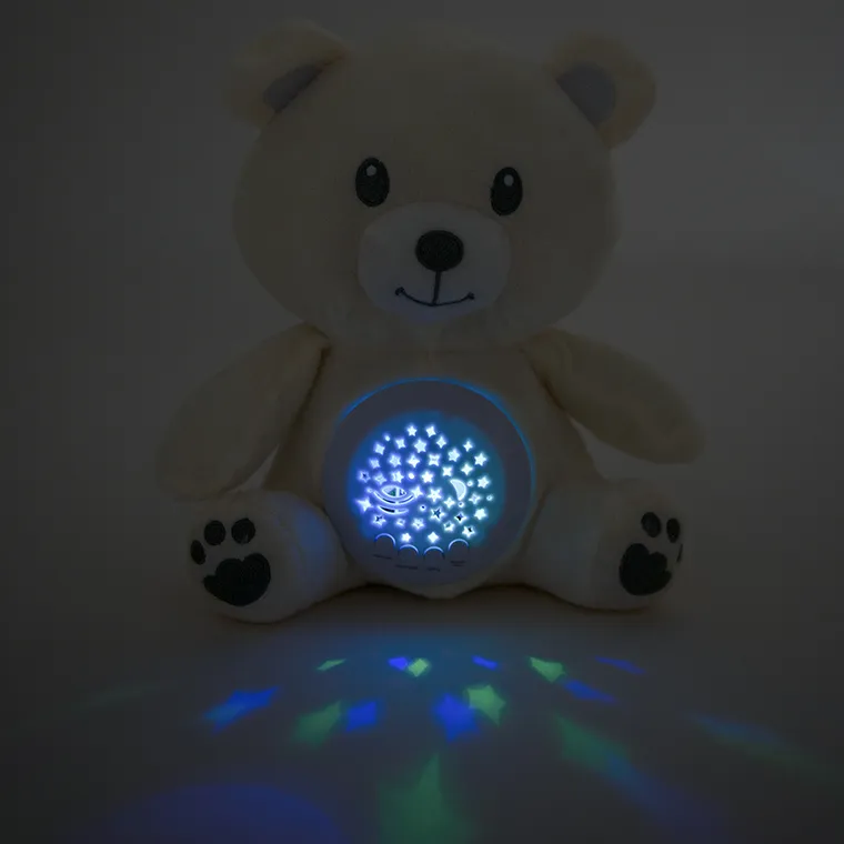 Smiki, Little Dreamer, projektor, miś, kremowy