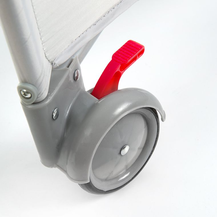 Smiki, łóżeczko turystyczne, dwupoziomowe, niebieskie