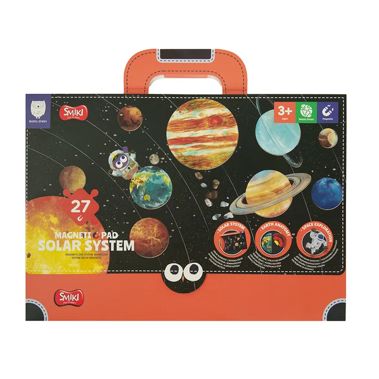 Smiki, Mądra Sówka, Układ słoneczny, puzzle magnetyczne