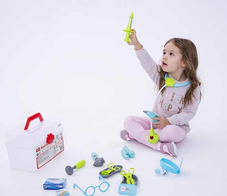 Smiki, Medical Case, zestaw medyczny w walizce, 18 elementów