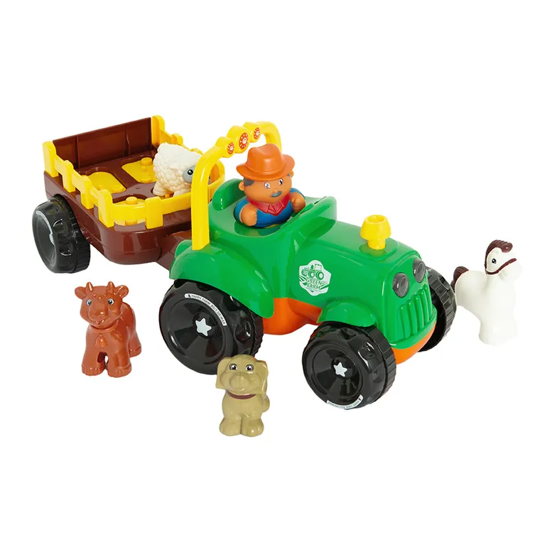 Smiki, muzyczny traktor, zabawka interaktywna