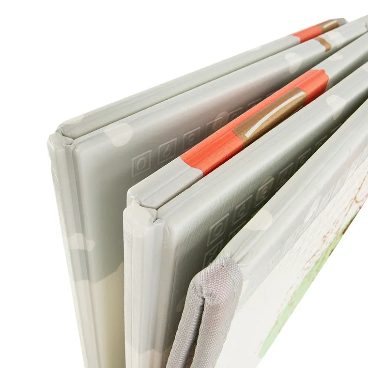 Smiki, piankowa mata edukacyjna, dwustronna, składana, 150-200 cm