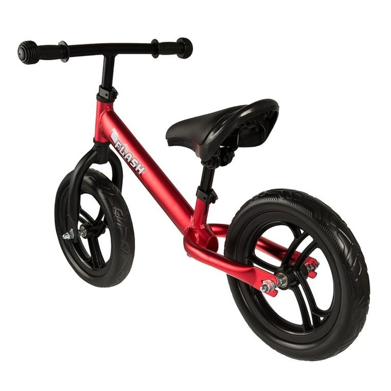 Smiki, rowerek biegowy, czerwony