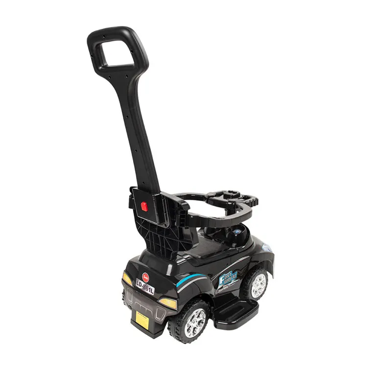 Smiki, Samochód, jeździk z rączką, czarny