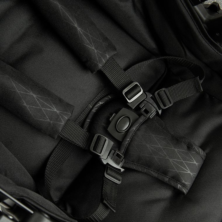 Smiki, Smart, wózek spacerowy, czarny