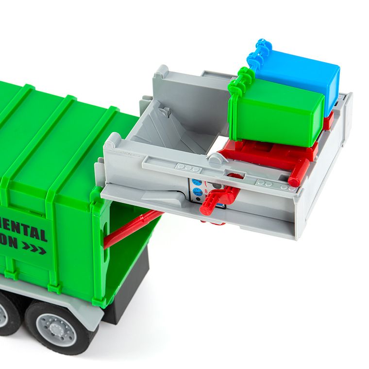 Smiki, Śmieciarka, pojazd, światło i dźwięk