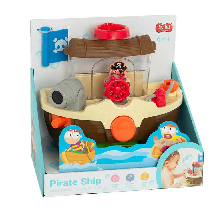 Smiki, Statek piracki, zabawka do kąpieli