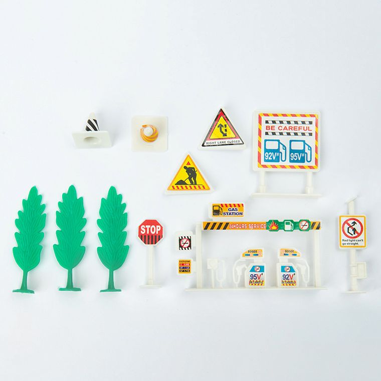 Smiki, Straż pożarna, tor samochodowy z pojazdami, 43 elementy